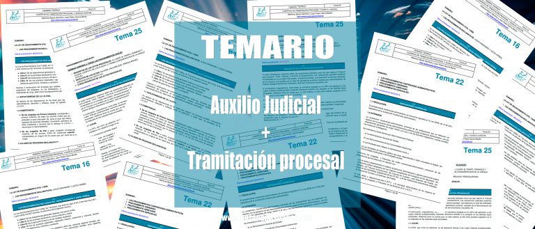 Temario de Tramitación