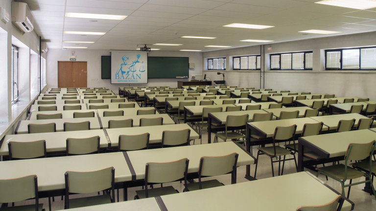 Distribución de opositores por aula