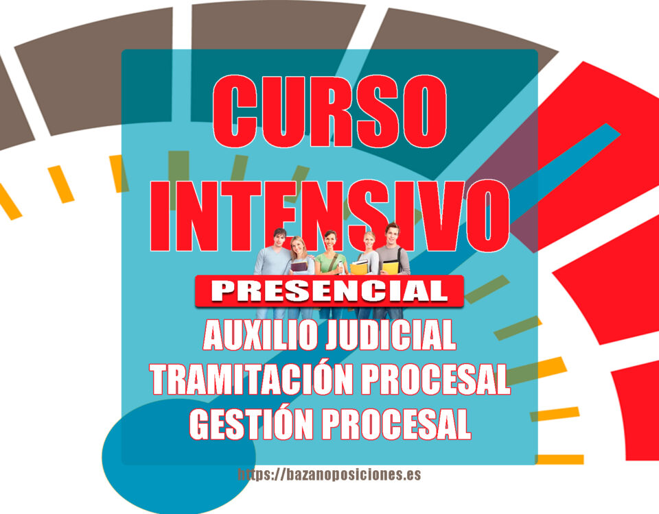 Oposiciones de Justicia: curso intensivo presencial en Jerez de la Frontera
