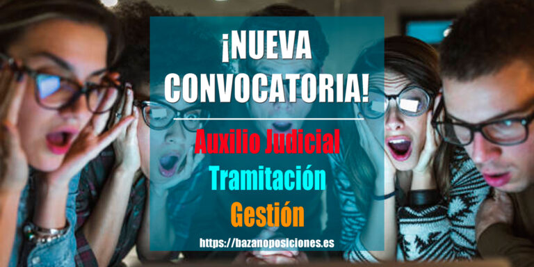 Convocatoria Justicia 2025 Auxilio, Tramitación y Gestión